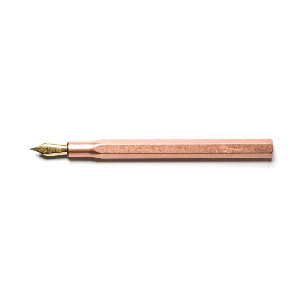 YStudio Classic Revolve Desk Fountain Pen - Copper - Blesket Canada