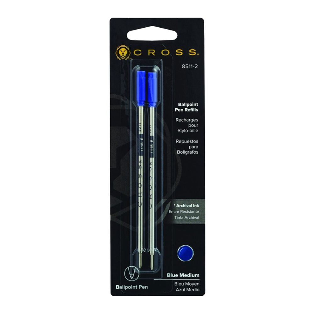 Cross Ballpoint Refills - Medium (2 per Pack) - Blesket Canada