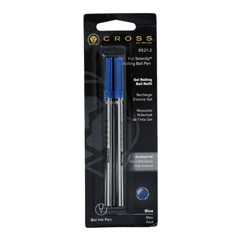 Cross Gel Rollerball Refill - Blue (2 per Pack) - Blesket Canada