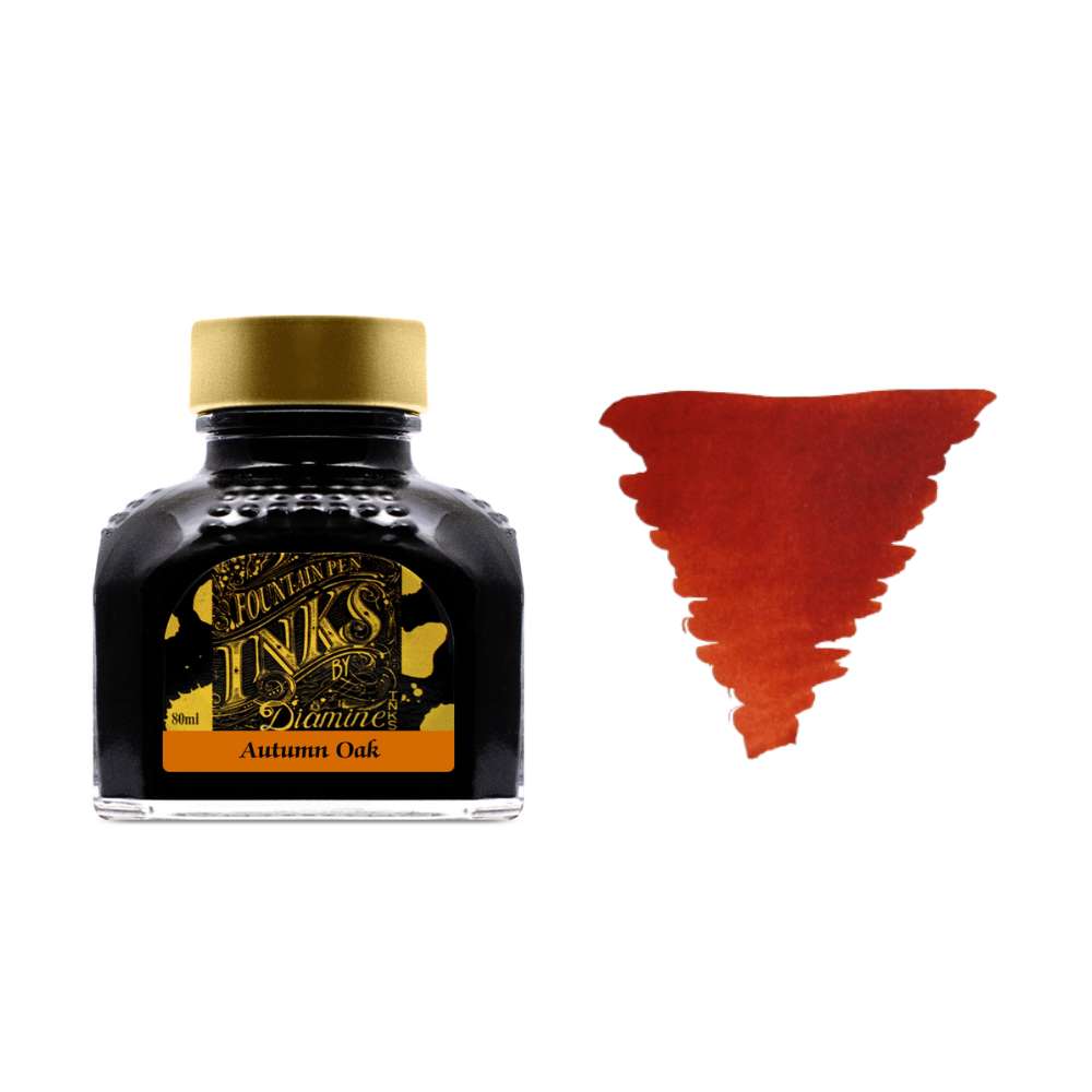 Diamine Inks 80ml Ink Bottle - Autumn Oak - Blesket Canada