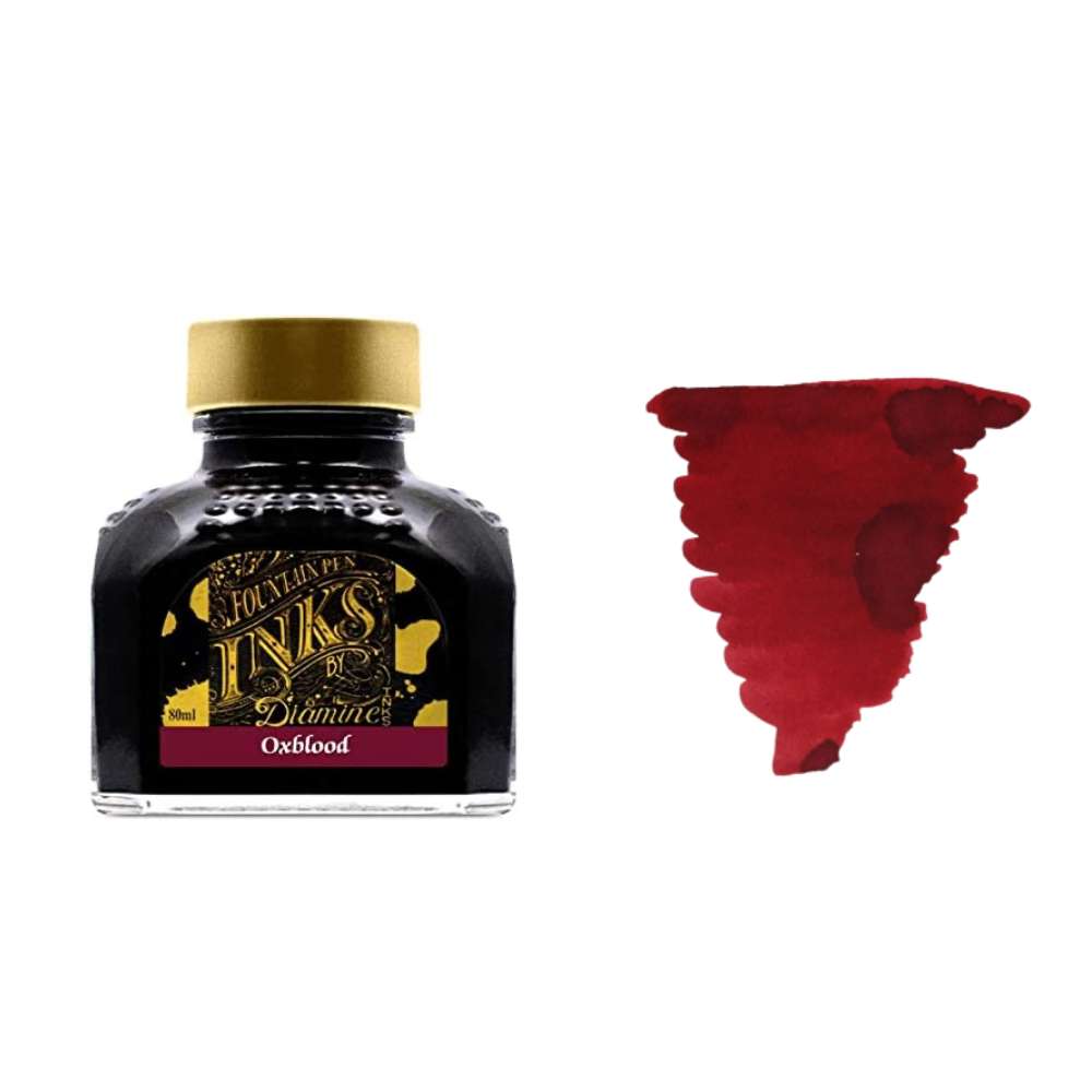 Diamine Inks 80ml Ink Bottle - Oxblood - Blesket Canada