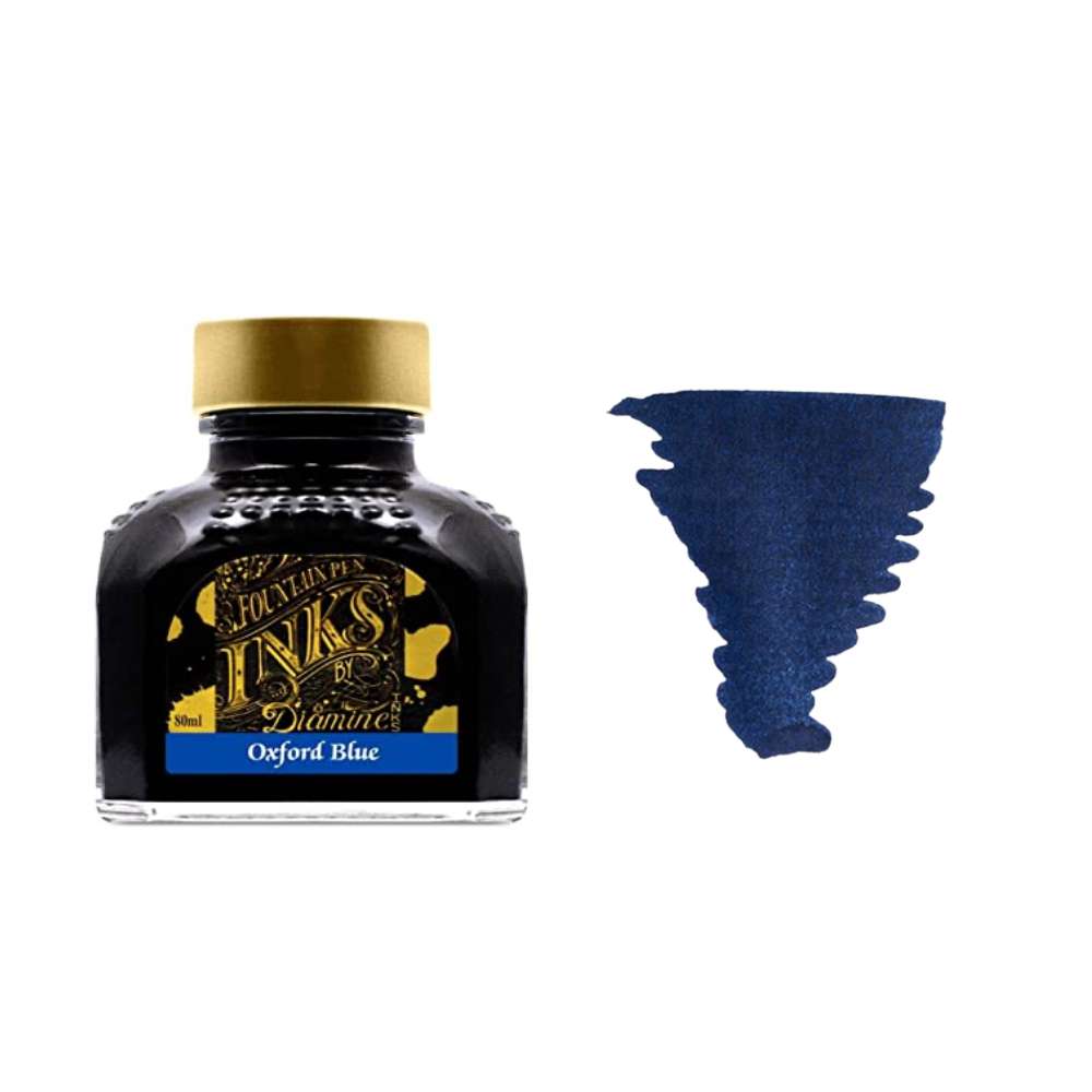 Diamine Inks 80ml Ink Bottle - Oxford Blue - Blesket Canada