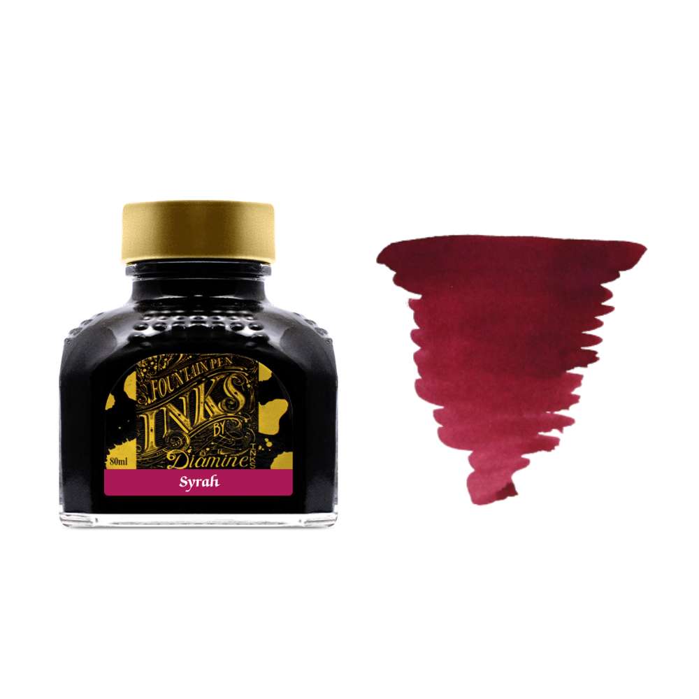 Diamine Inks 80ml Ink Bottle - Syrah - Blesket Canada