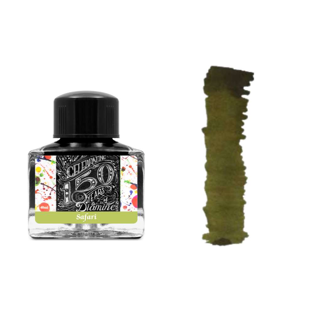 Diamine Inks 40ml Anniversary Edition Ink Bottle - Safari - Blesket Canada