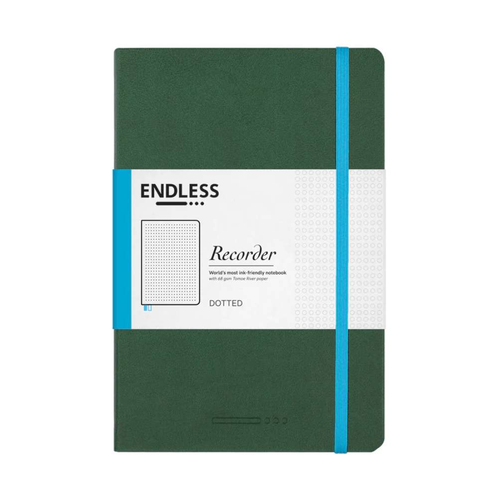 Endless Recorder Tomoe River A5 Notebook Dotted - Forest Canopy - Blesket Canada