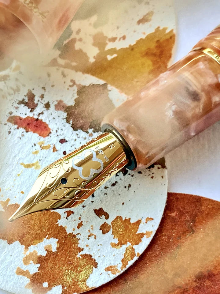 Esterbrook Estie Fountain Pen Petrified Forest Gold  Limited Edition - Blesket Canada