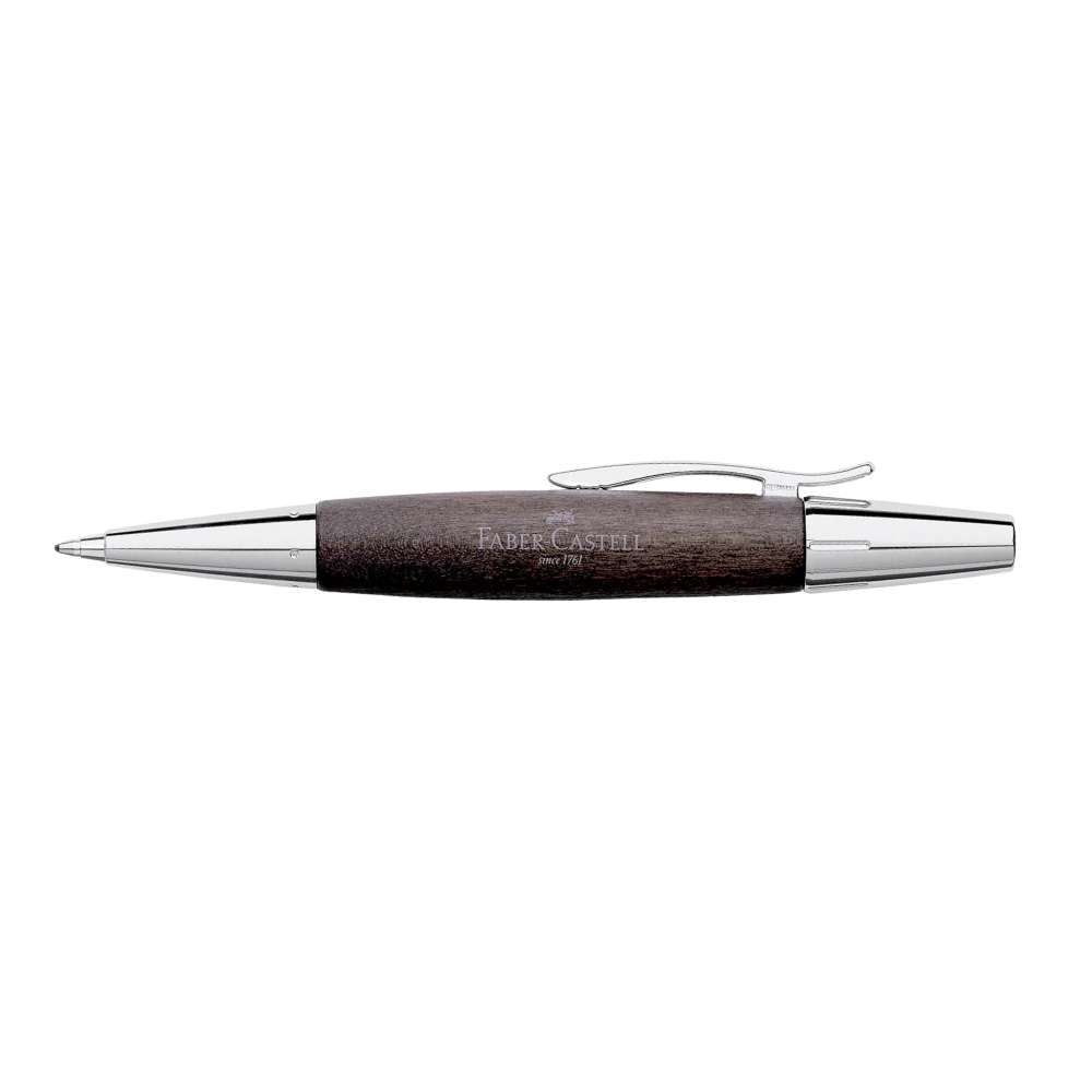 Faber Castell E-motion Ballpoint Pen - Pearwood Black - Blesket Canada