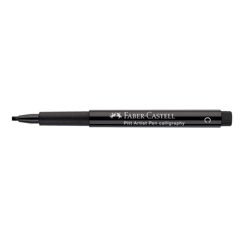Faber Castell Pitt Artist Pen® Calligraphy - Black - Blesket Canada