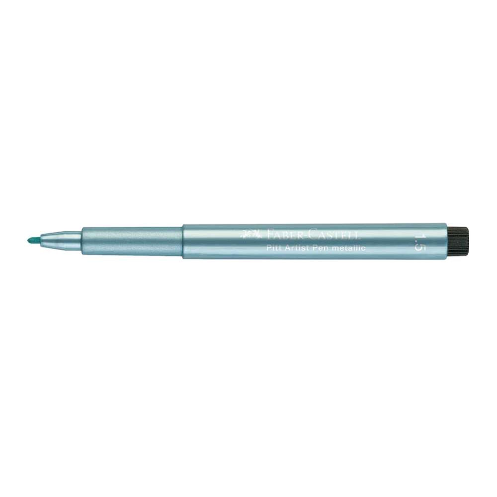 Faber Castell Pitt Artist Pen® Metallic - Blue - Blesket Canada
