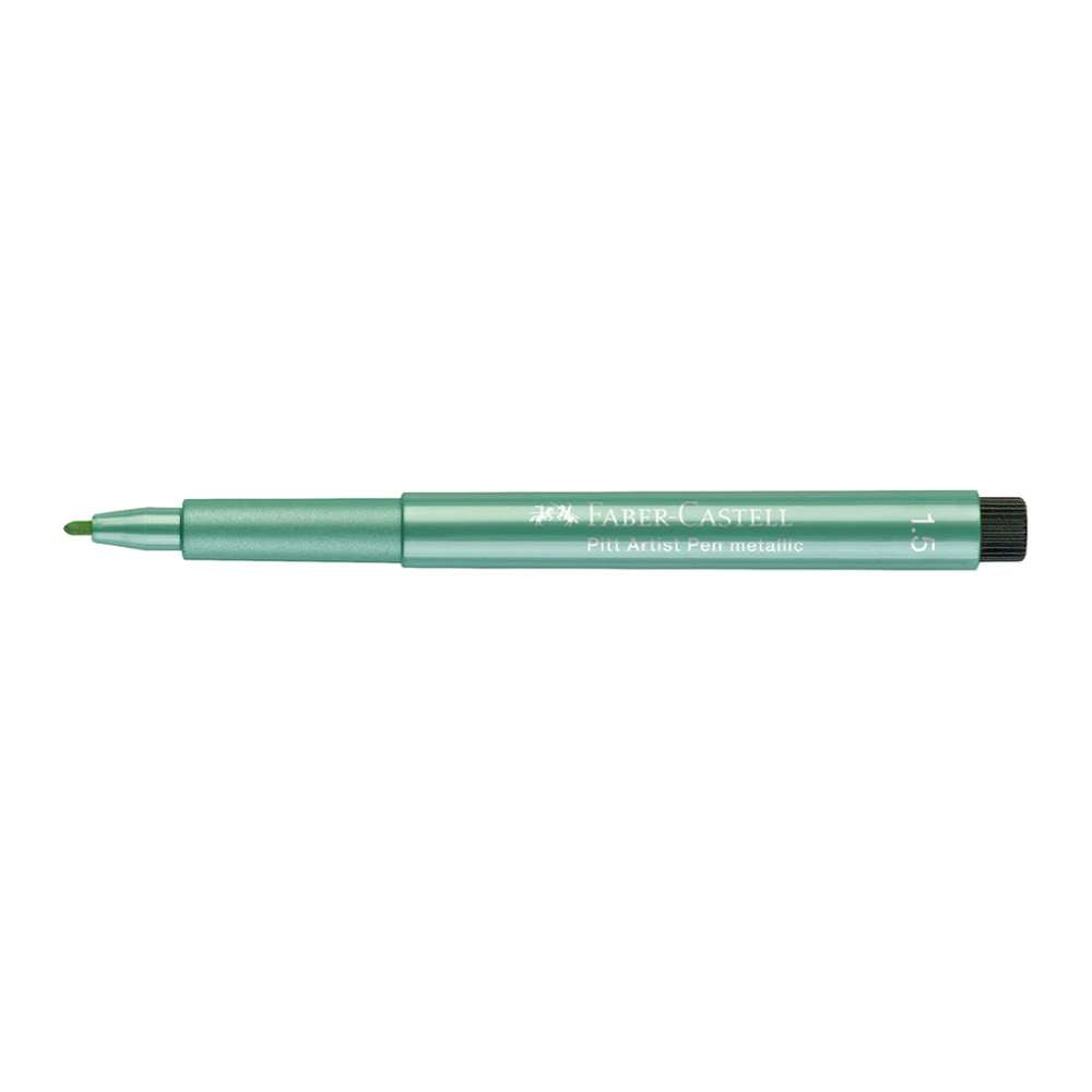 Faber Castell Pitt Artist Pen® Metallic - Green - Blesket Canada