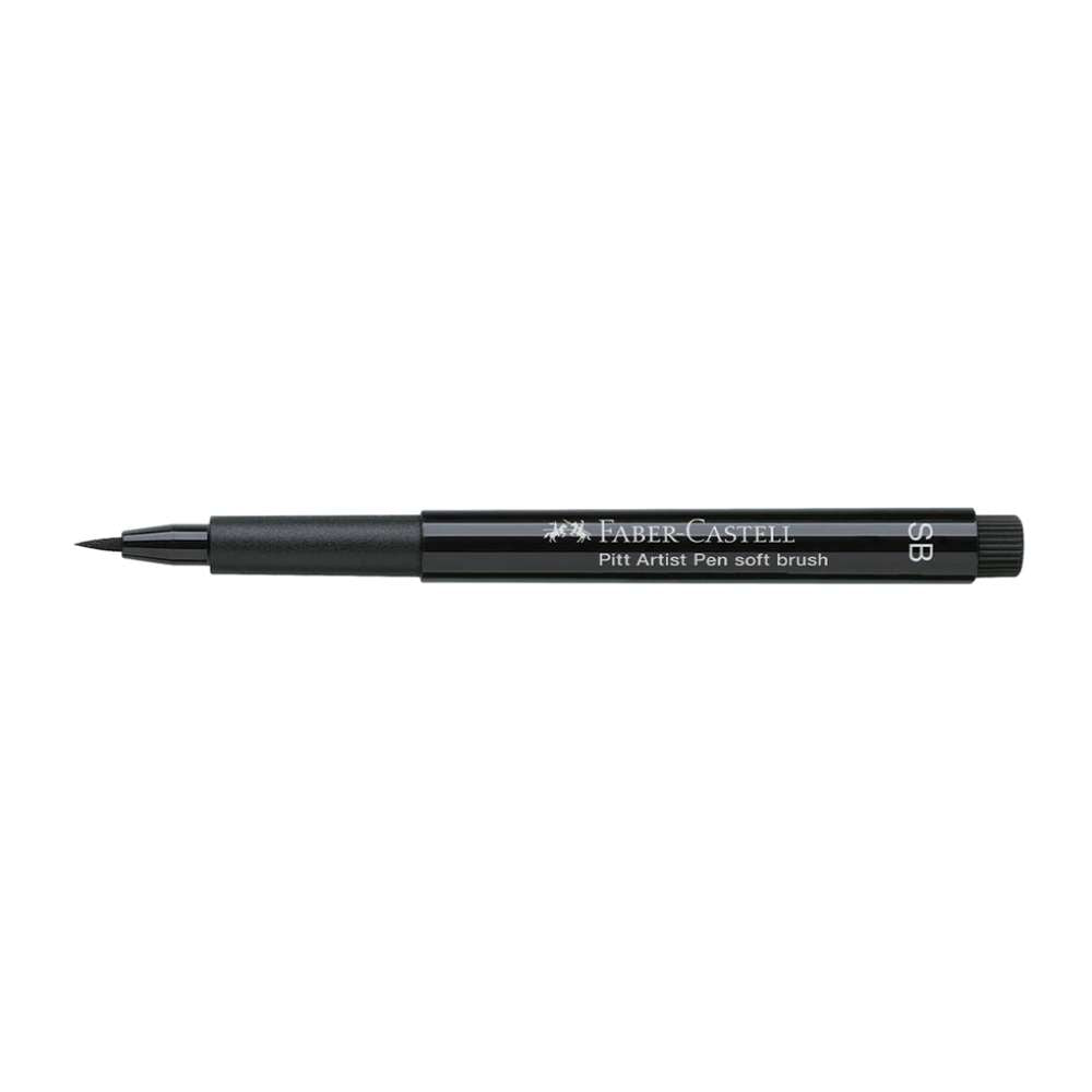 Faber Castell Pitt Artist Pen® Soft Brush - Black - Blesket Canada