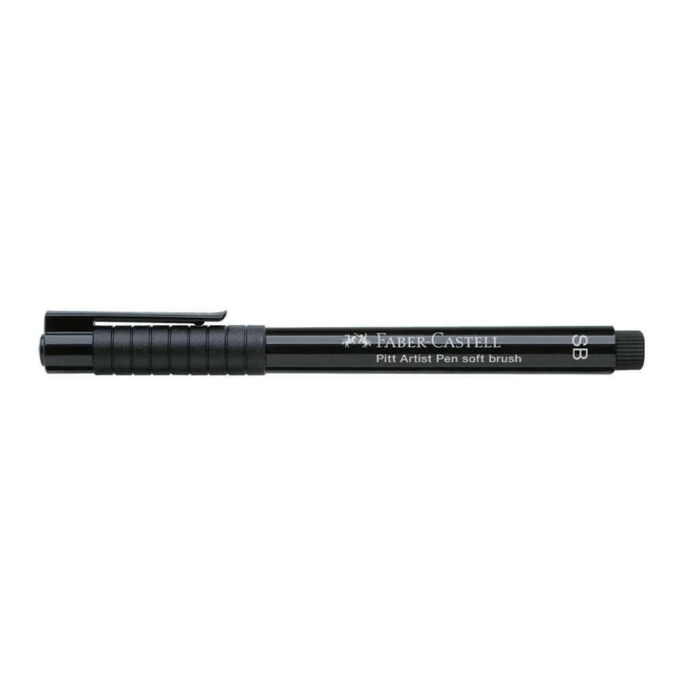 Faber Castell Pitt Artist Pen® Soft Brush - Black - Blesket Canada