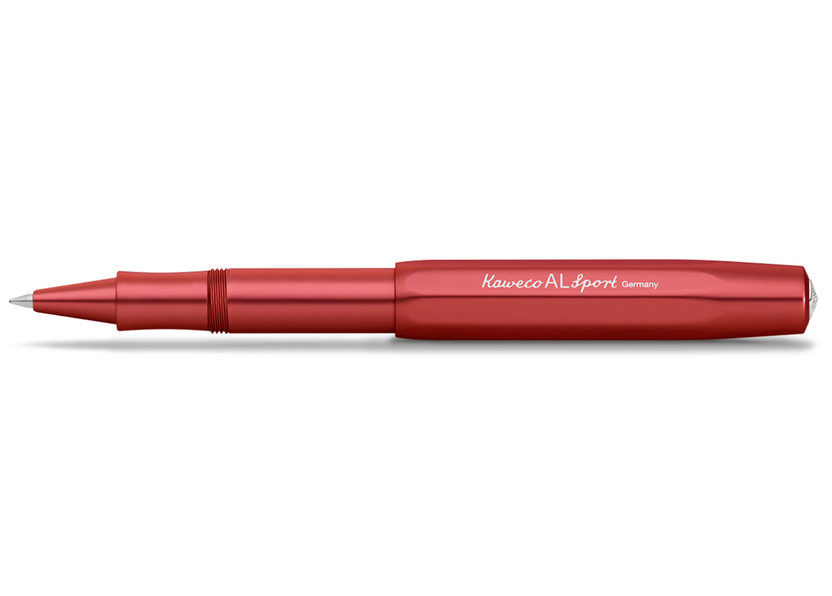 Kaweco AL SPORT Gel Roller - Deep Red - Blesket Canada