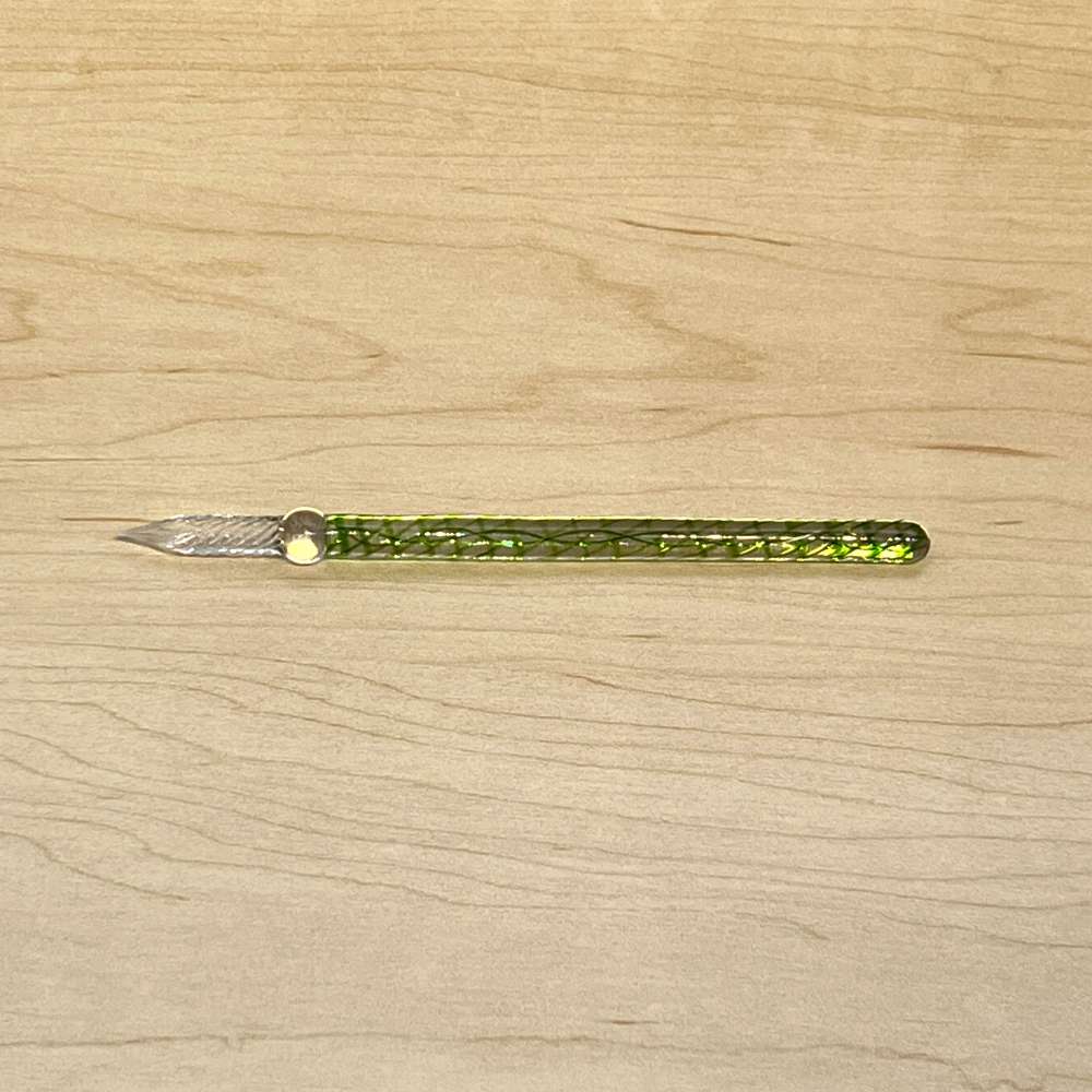 J. Herbin Straight Glass Dip Pen 7" - Vert Pré - Blesket Canada