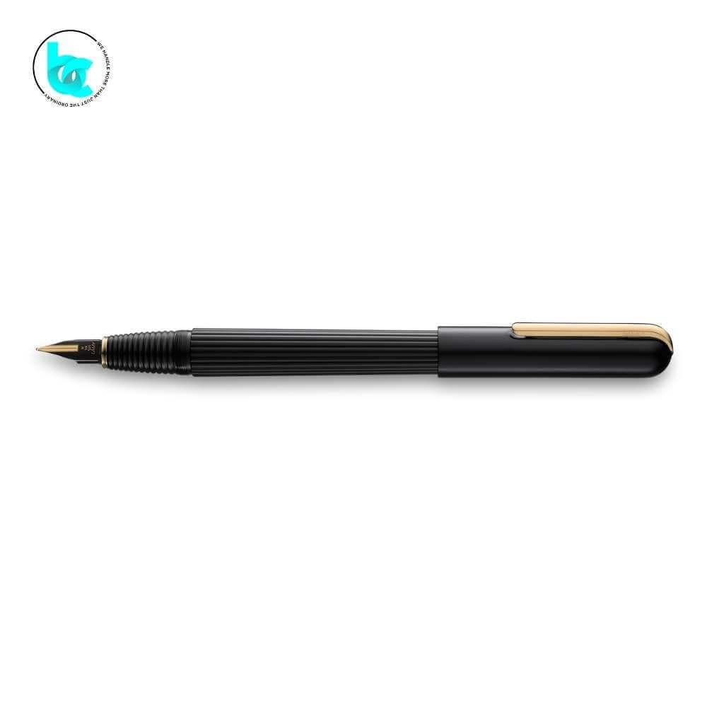 Lamy Imporium Fountain Pen - Black/Gold - Blesket Canada