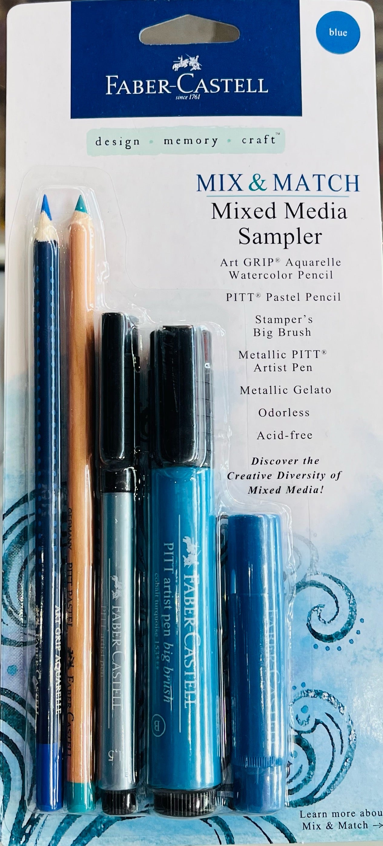 Faber-Castell Mix & Match Mixed Media Sampler - Blesket Canada