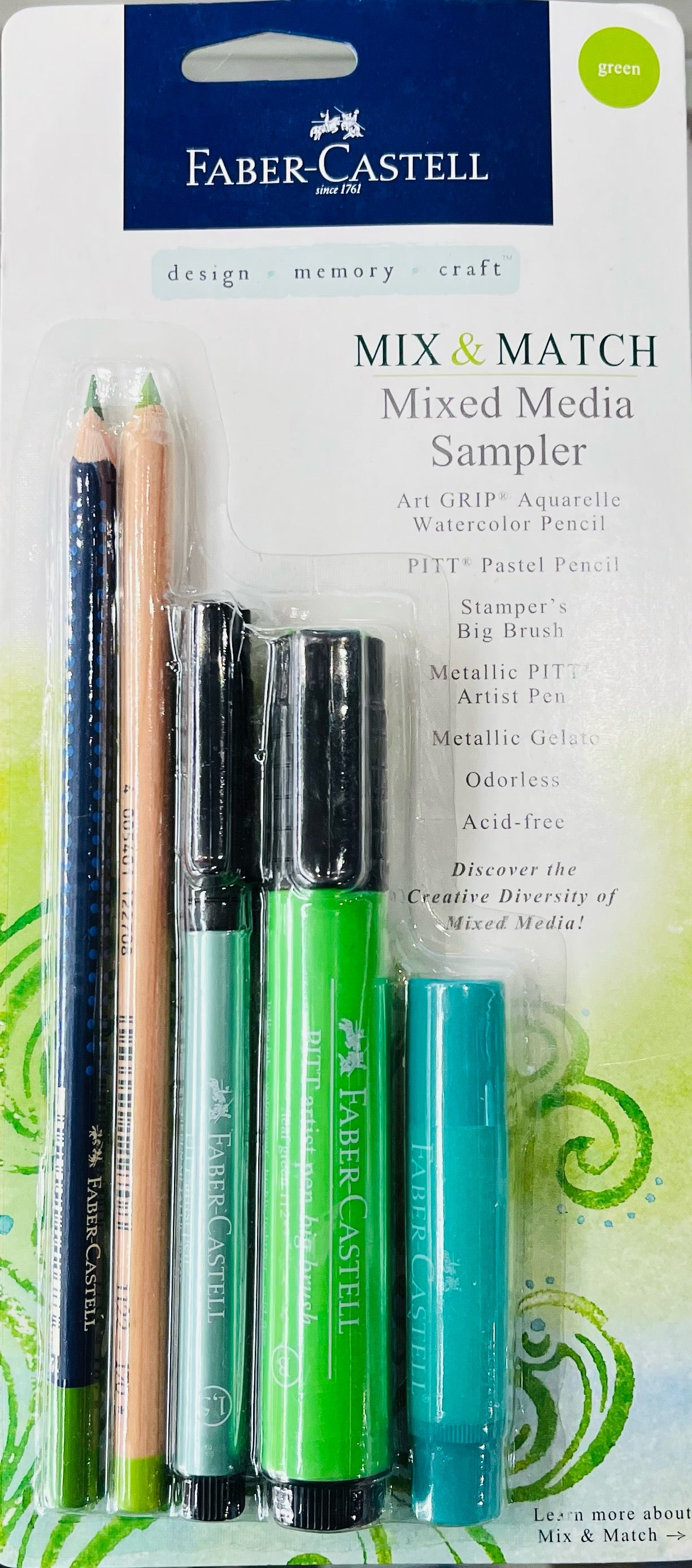 Faber-Castell Mix & Match Mixed Media Sampler - Blesket Canada