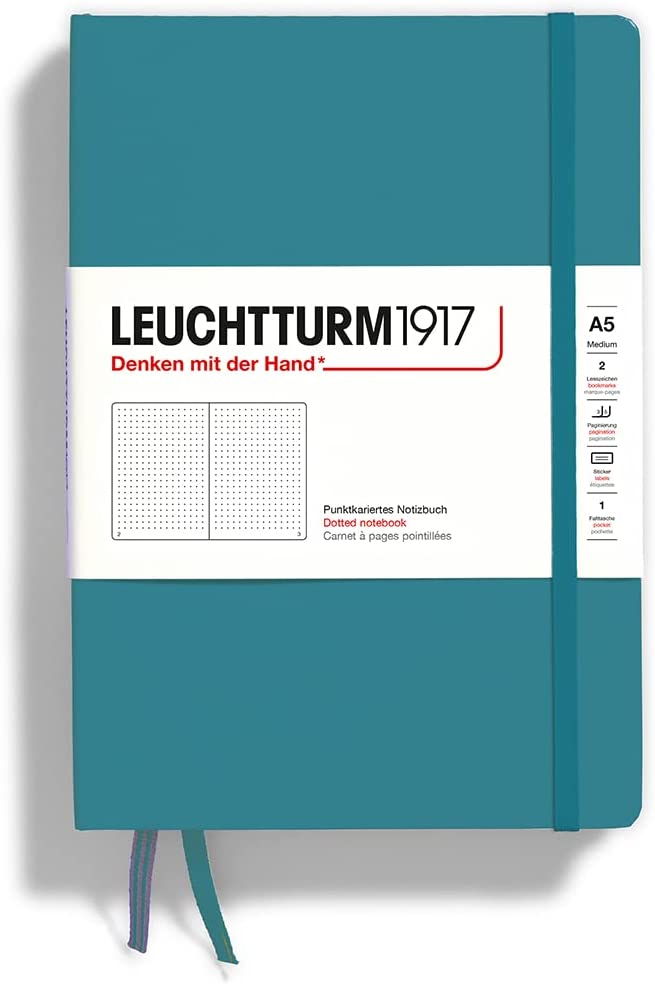 Leuchtturm1917 medium (A5) Hardcover Notebook Dotted - Blesket Canada