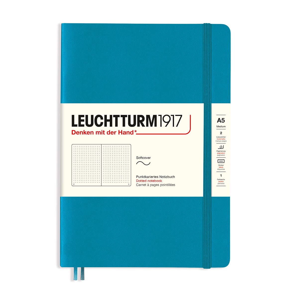 Leuchtturm1917 Softcover Dotted Notebook A5 - Blesket Canada