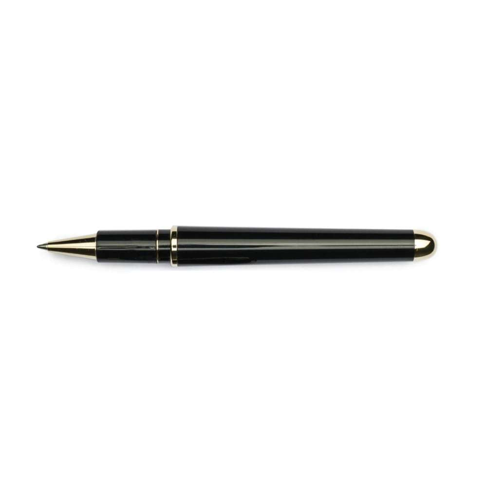 Pineider Avatar UR Deluxe Graphene Black 14kt Rollerball Pen - Blesket Canada