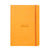 Rhodiarama Softcover Notebook A5 Lined - Orange - Blesket Canada