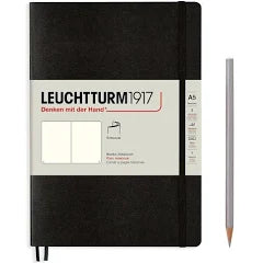 Leuchtturm1917 Softcover Plain Notebook A5 - Blesket Canada