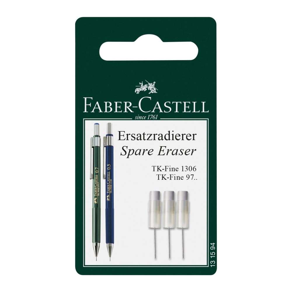Faber-castell (TK-Fine 1306, TK-Fine 97) Spare Erasers - Blesket Canada