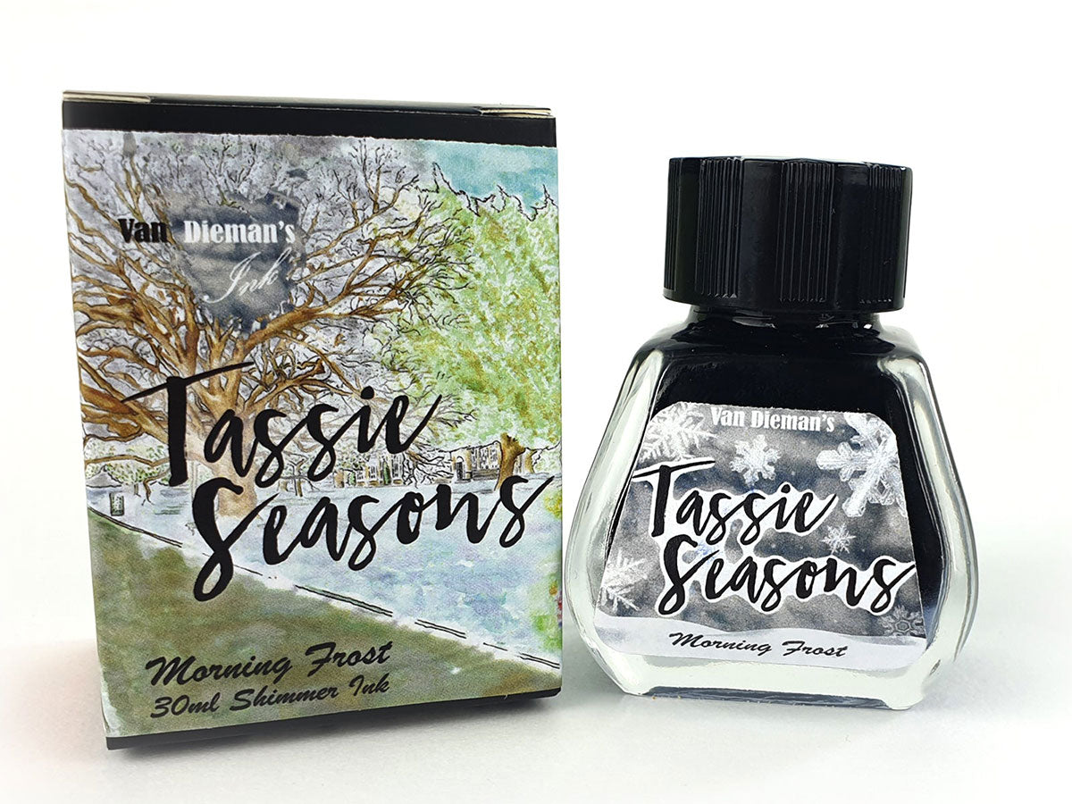 Van Diamen's Tassie Seasons (Summer) 30ml Ink Bottle - Morning Frost - Blesket Canada