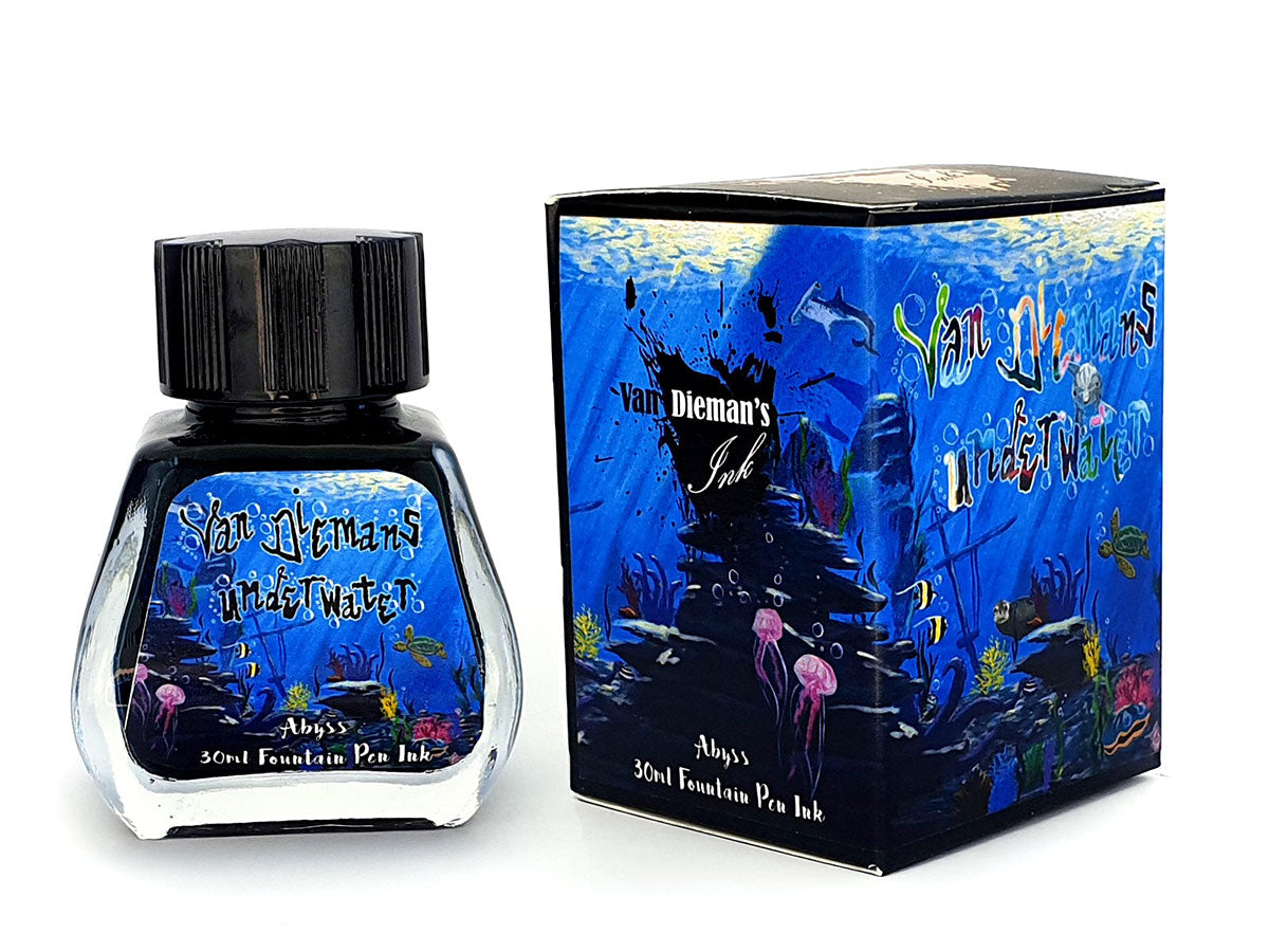 Van Diamen's Underwater 30ml Ink Bottle - Abyss - Blesket Canada