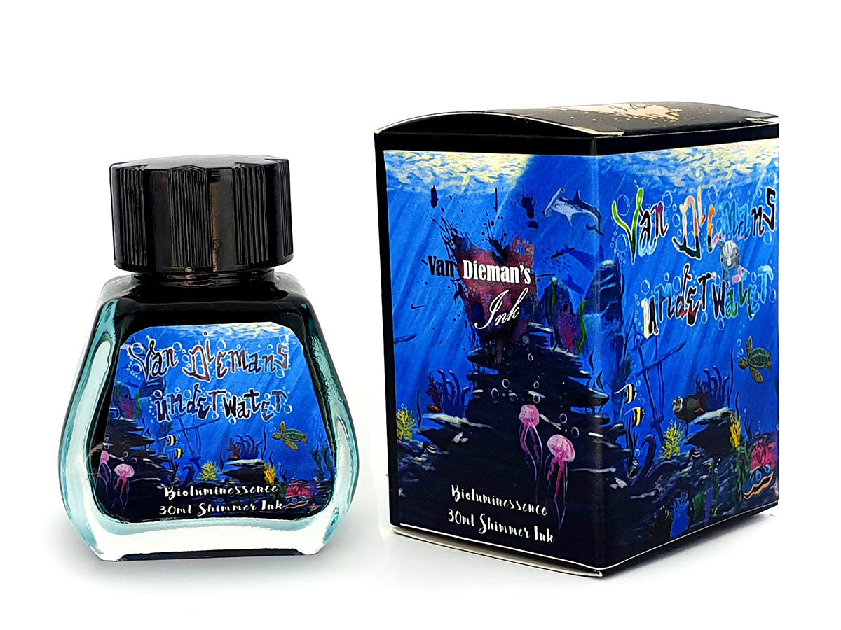 Van Diamen's Underwater 30ml Ink Bottle - Bioluminescence (Shimmering) - Blesket Canada