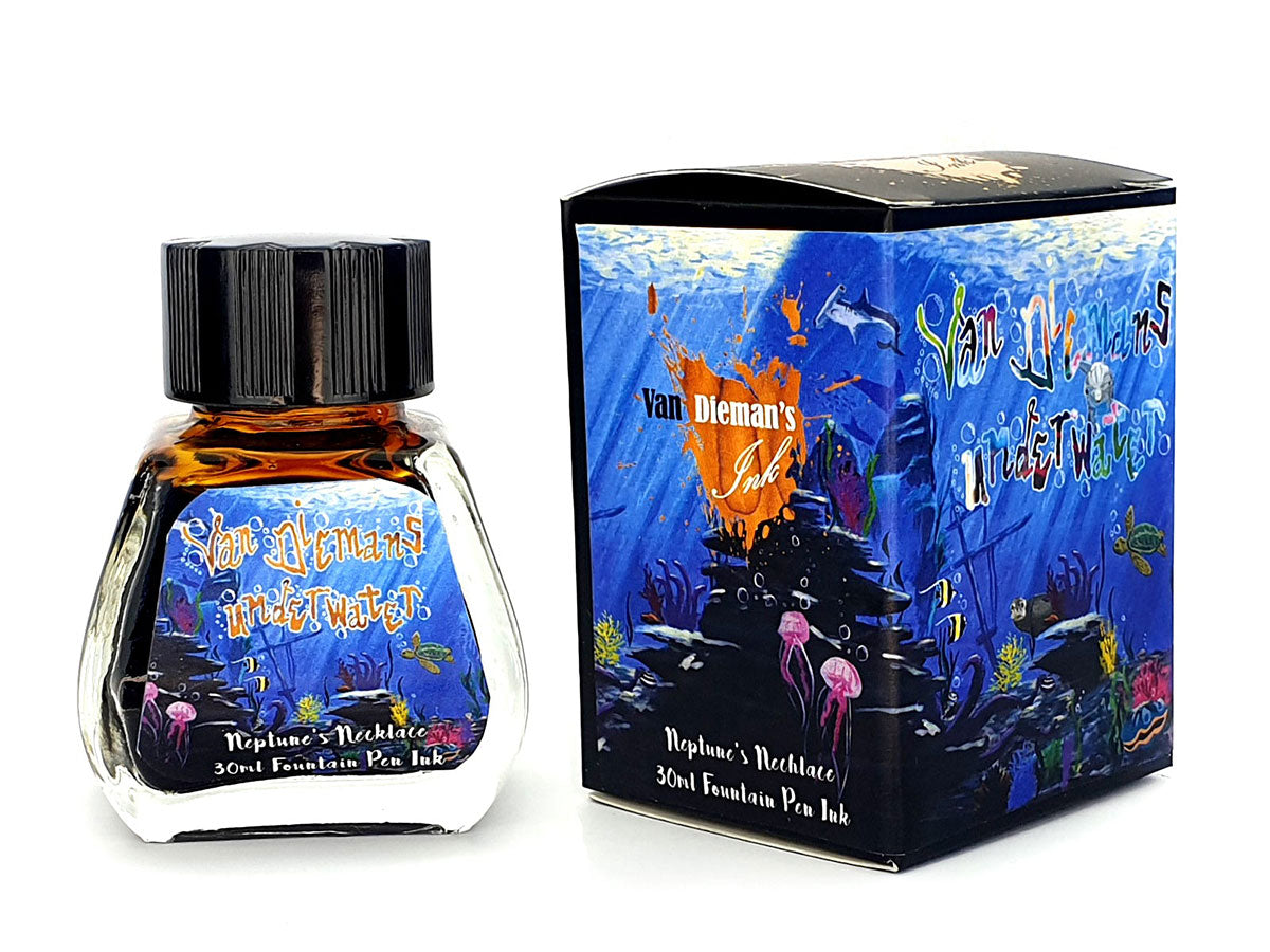 Van Diamen's Underwater 30ml Ink Bottle - Neptune's Necklace - Blesket Canada