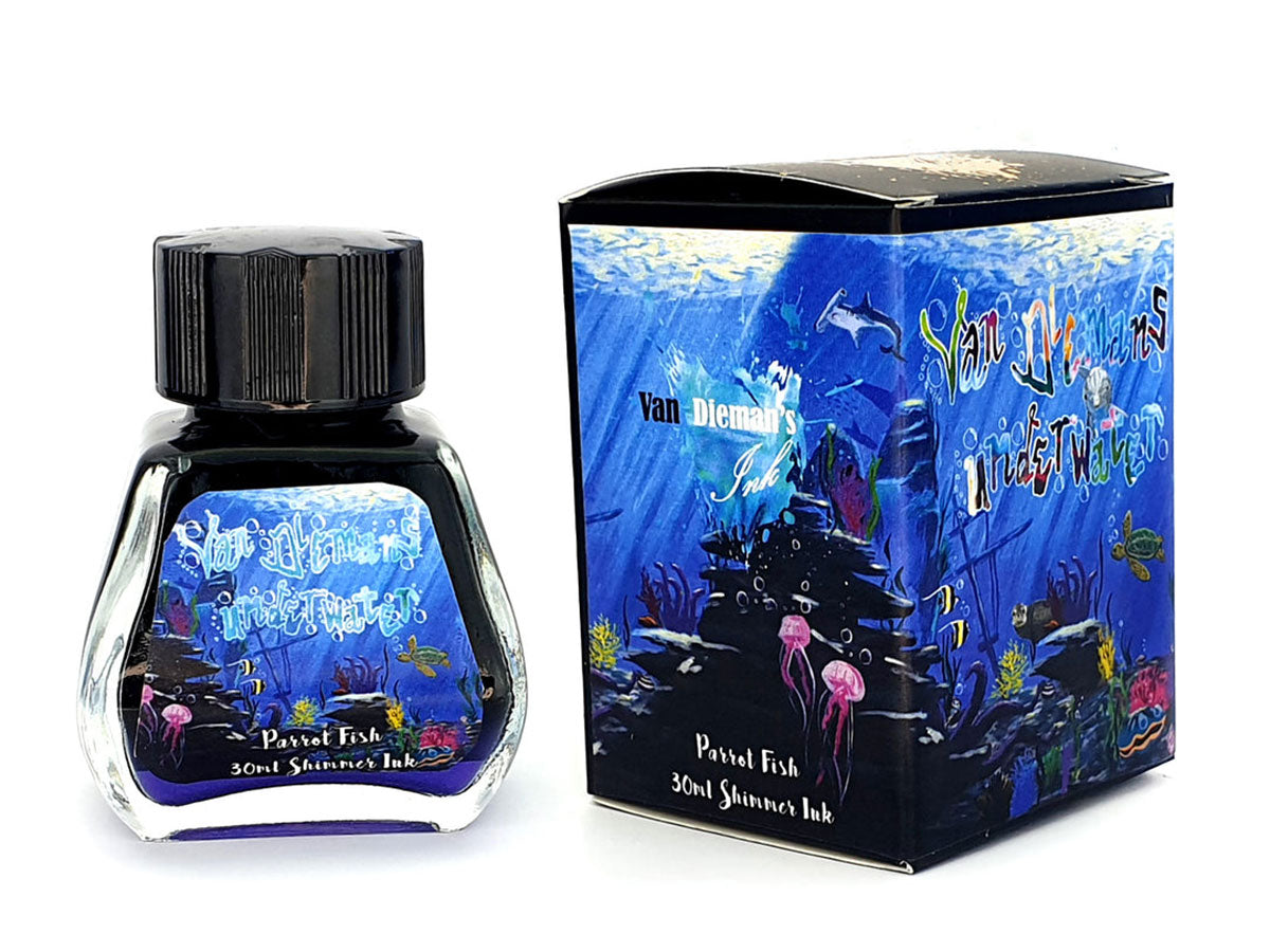 Van Diamen's Underwater 30ml Ink Bottle - Parrot Fish (2022) - Blesket Canada