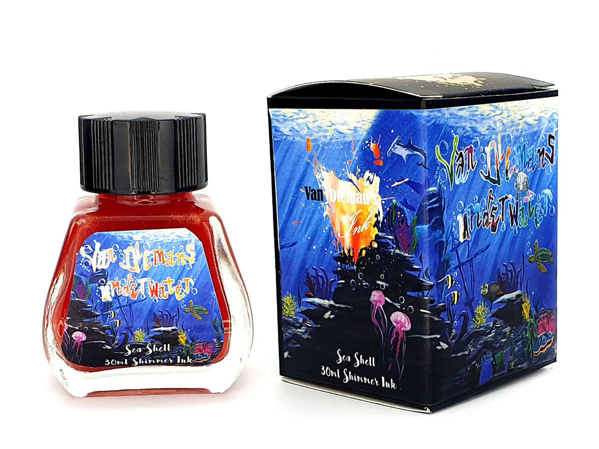 Van Diamen's Underwater 30ml Ink Bottle - Sea Shell (Shimmering) - Blesket Canada
