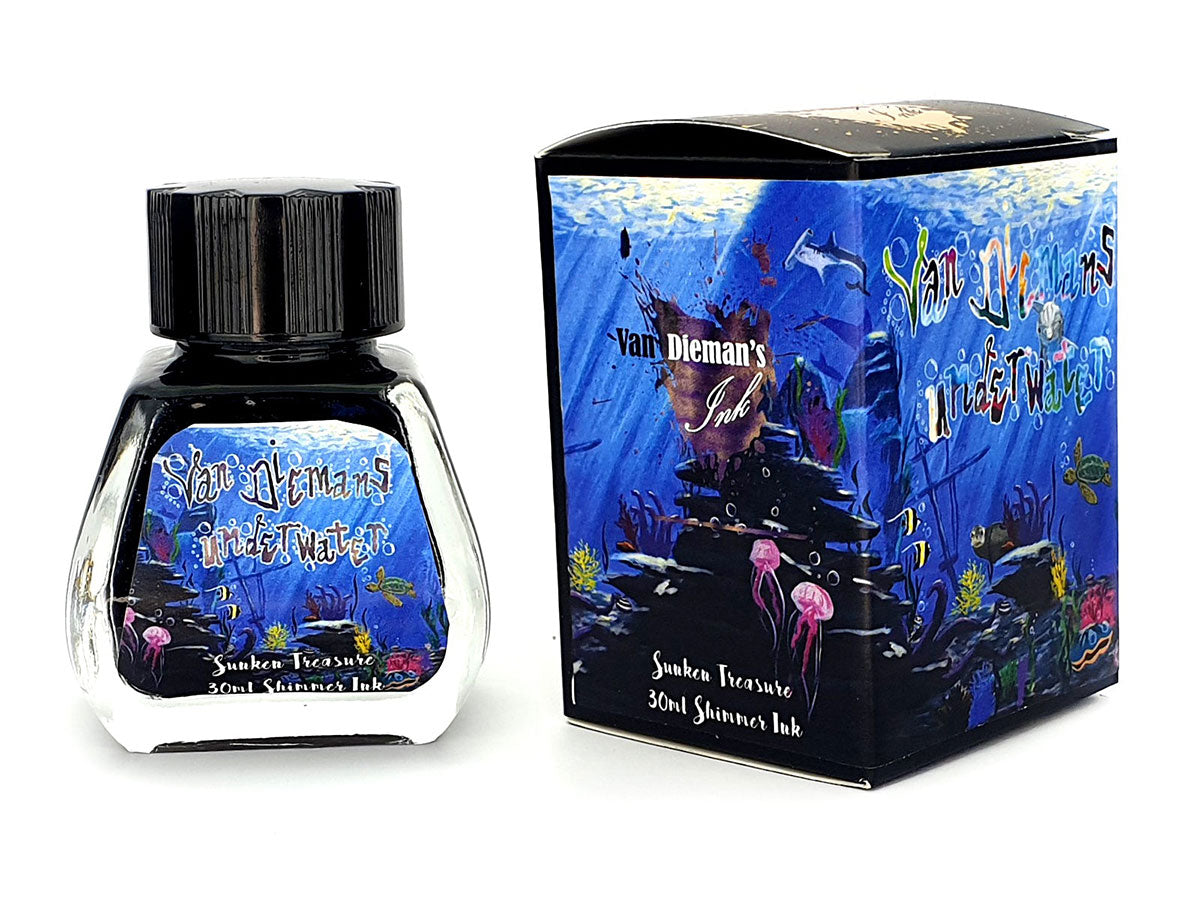 Van Diamen's Underwater 30ml Ink Bottle - Sunken Treasure (Shimmering) - blesket Canada