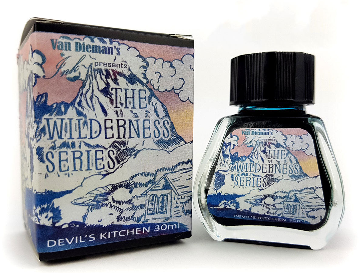 Van Diamen's Tassie Wilderness 30ml Ink Bottle - Devil's Kitchen - Blesket Canada