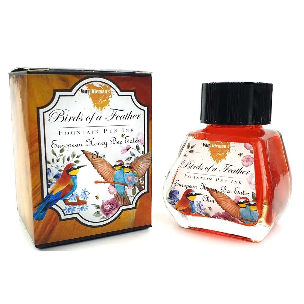 Van Dieman's Birds of a Feather 30ml Ink Bottle - European Honey Bee Eater Chin - Blesket Canada