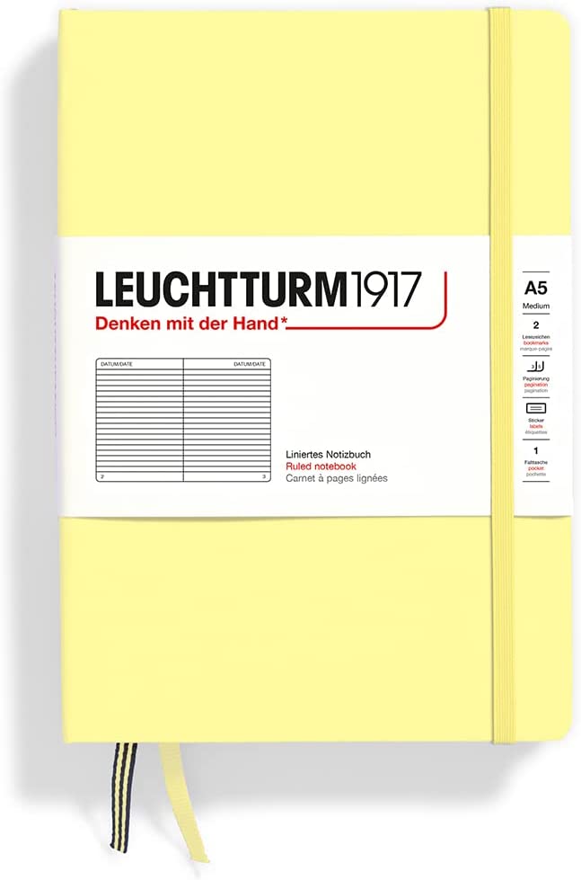 Leuchtturm1917 medium (A5) Hardcover Notebook - Blesket Canada